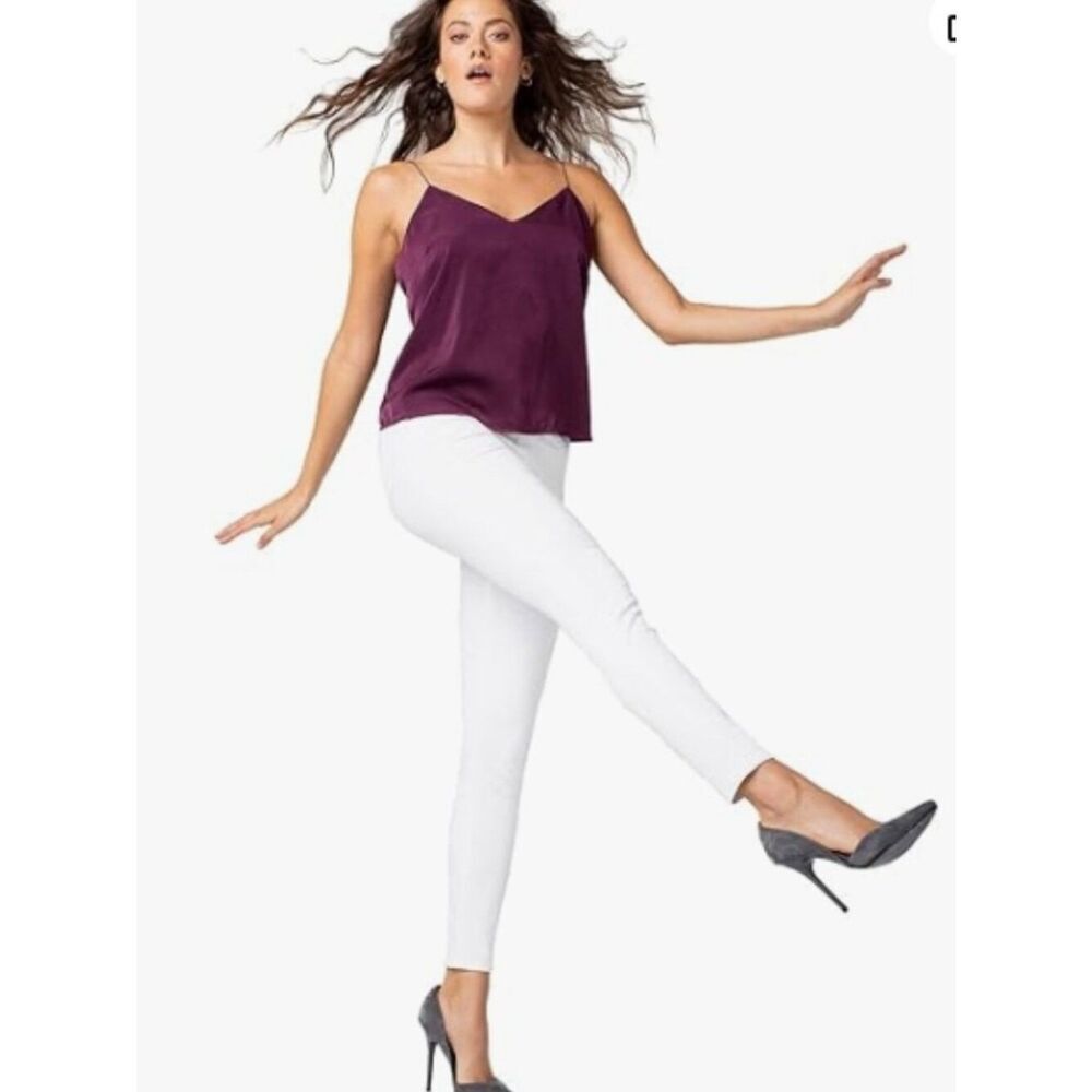 Like New! LIVERPOOL The Ankle Skinny Pull On Pants White in 2/26 P